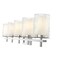 Z-Lite Grayson Vanity, 5-Light, 40 In.W x 5.75 In.L x 8.5 In.H, Chrome/Clear + Etched Opal 1949-5V-CH - alternate 7